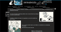 Desktop Screenshot of inforservices.fr